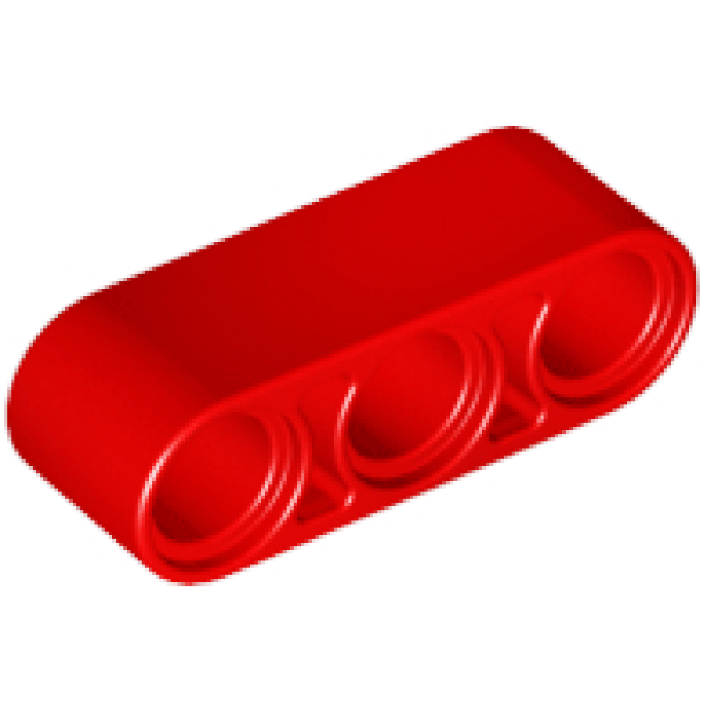Technic, Hefbalk Dik 1x3 Red